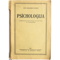 book "Psīholoģija gimnazijām, skolotāju institutiem un pašmācībai"