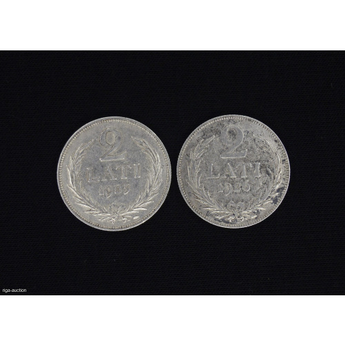 2 Lati 1925/1926. gada (2 gab.), Latvija