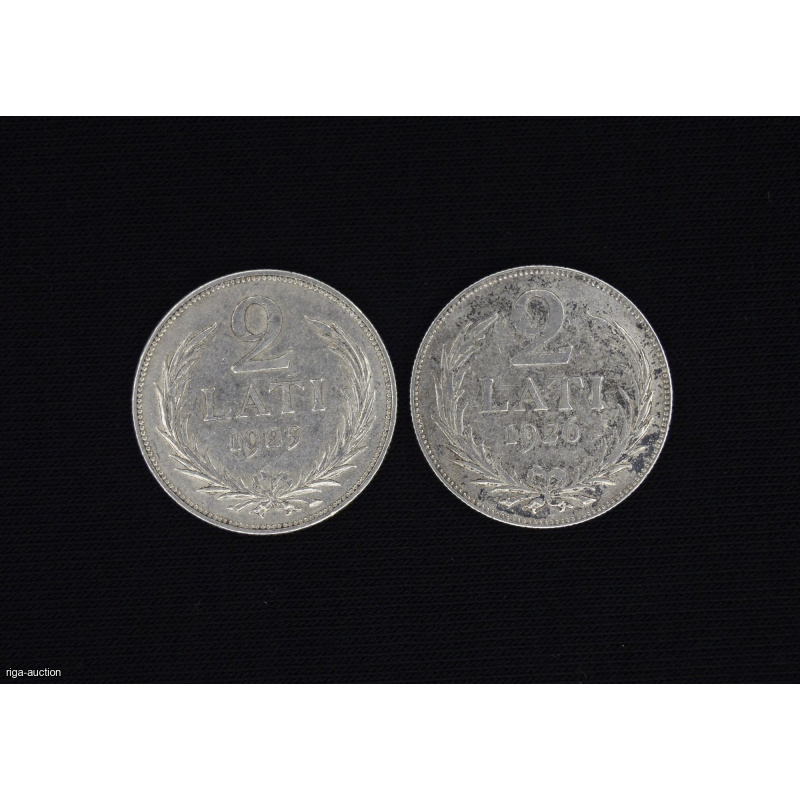 2 Lati 1925/1926. gada (2 gab.), Latvija