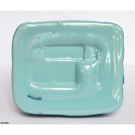 hot enamel jewelry "Color turquoise opaque", No. 85, Dulevo paint factory (USSR)